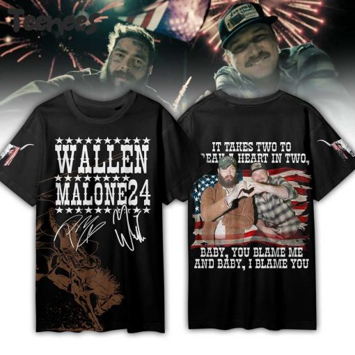 Post Malone x Morgan Wallen 2024 T-Shirt