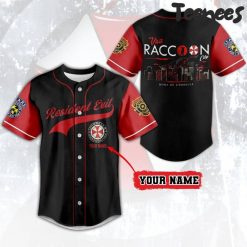 Resident Evil Visit Raccoon City Baseball Jersey