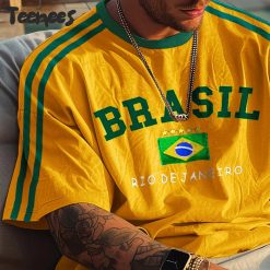 Retro Brazilian Football T-Shirt