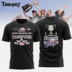 Saginaw Spirit Champions 2024 Memorial Cup T-Shirt