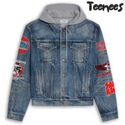 Sammy Hagar Red Rocker Hooded Denim Jacket