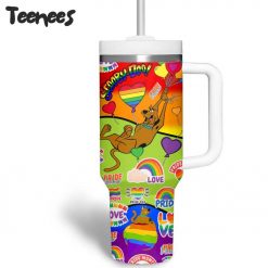 Scooby Doo Pride LGBT Love is Love Stanley Tumbler