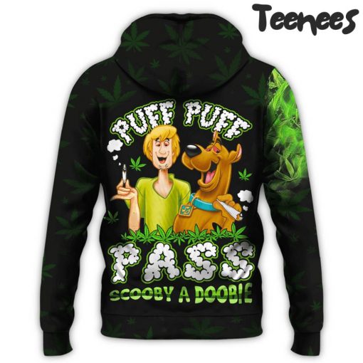 Scooby Doo Puff Puff Pass Weed Scooby a Doobie Hoodie