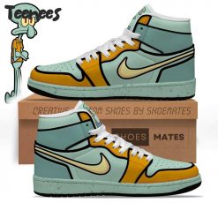 Squidward Air Jordan 1 Shoes