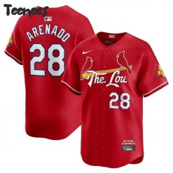 St. Louis Cardinals The Lou 2024 City Connect Red Baseball Jersey