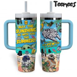 Star Wars May the Pew Pew Pew be With You Stanley Tumbler