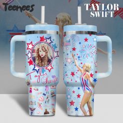 Taylor Swift 4th of July America Stanley Tumbler