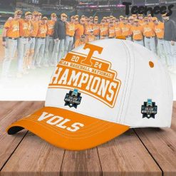 Tennessee Vollunteers 2024 College World Series Ohama Champions Hat