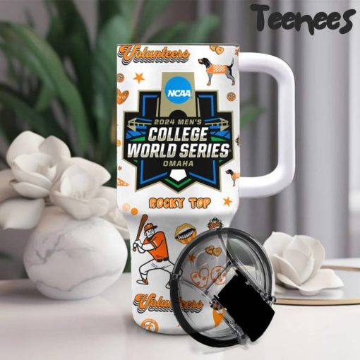 Tennessee Vollunteers 2024 College World Series Ohama Champions Stanley Tumbler