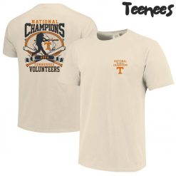 Tennessee Volunteers 2024 NCAA Mens Baseball College World Series Champions Swing Comfort Colors T-Shirt