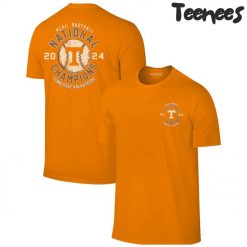 Tennessee Volunteers Retro 2024 NCAA Mens Baseball College World Series Champions T-Shirt