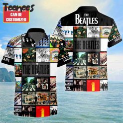 The Beatles Albums Tropical Hawaiian Shirt