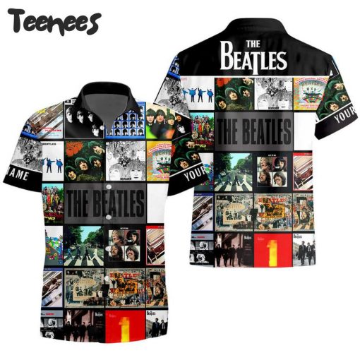 The Beatles Albums Tropical Hawaiian Shirt