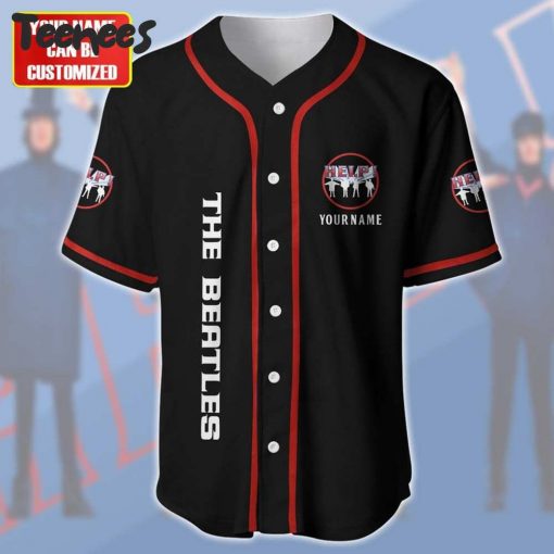 The Beatles Help Baseball Jersey