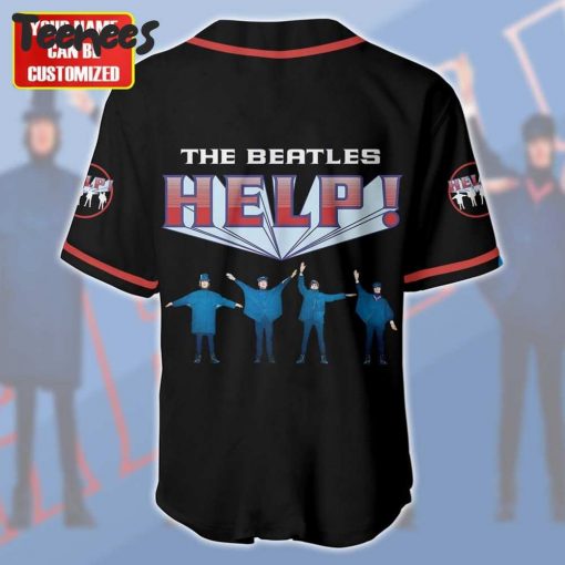 The Beatles Help Baseball Jersey