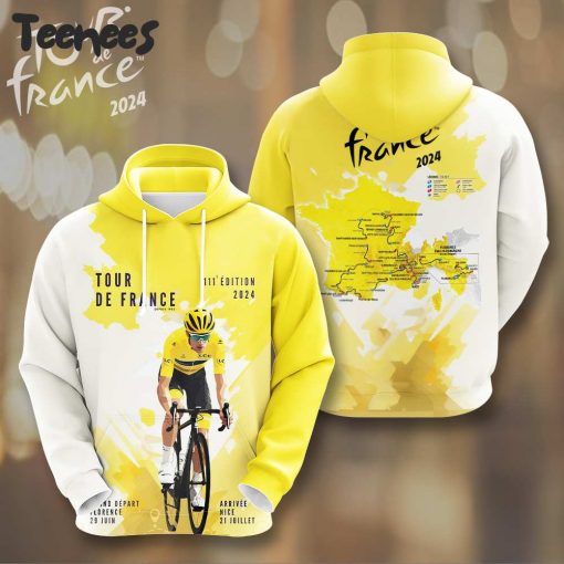 Tour De France 2024 111th Edition Hoodie