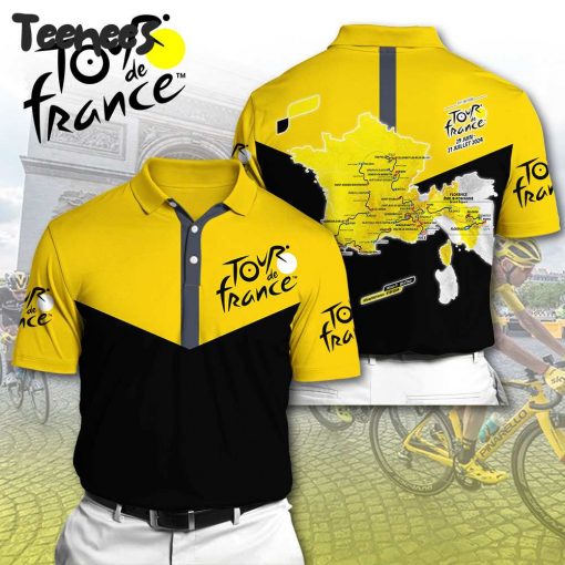 Tour De France 2024 Alleezz Polo Shirt