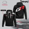 Toyota Land Cruiser Black Red Hoodie