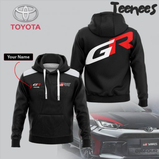 Toyota GR Sport Custom Black Hoodie