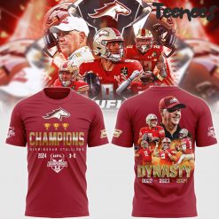 UFL Birmingham Stallions Back to Back to Back Champions T-Shirt