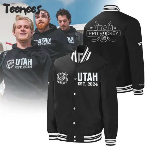 Utah Hockey Club Baseball Jacket