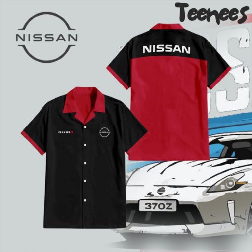 Nissan Nismo High Quality Printed Button Up Shirt