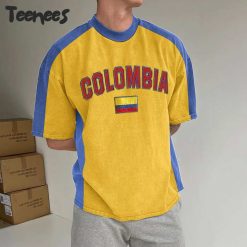 Vintage Colombian National Football Team Y2K T-Shirt