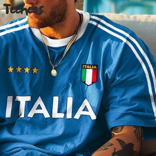 Vintage Italy National Football Team Shirt