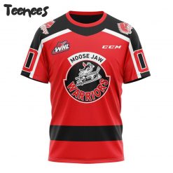 WHL Moose Jaw Warriors Reverse Retro Hoodie