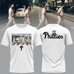 With A Little Help From My Friends Philadelphia Phillies Shirt