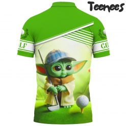 Yoda Golf Green Polo Shirt