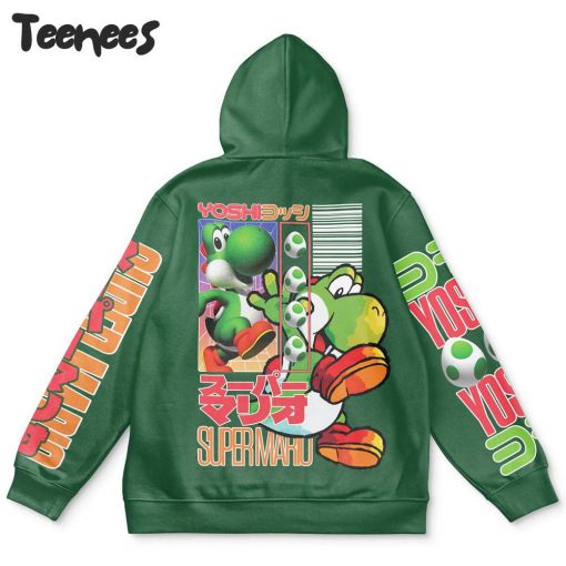 Yoshi Super Mario Anime Hoodie