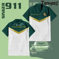 Porsche Turbo 911 High Quality Printed Button Up Shirt