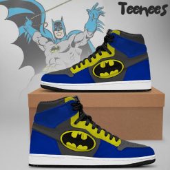 DC Batman Blue Air Jordan 1 Shoes