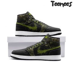 Reptile Mortal Kombat Air Jordan 1 Shoes