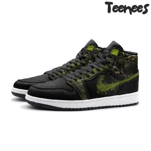 Reptile Mortal Kombat Air Jordan 1 Shoes