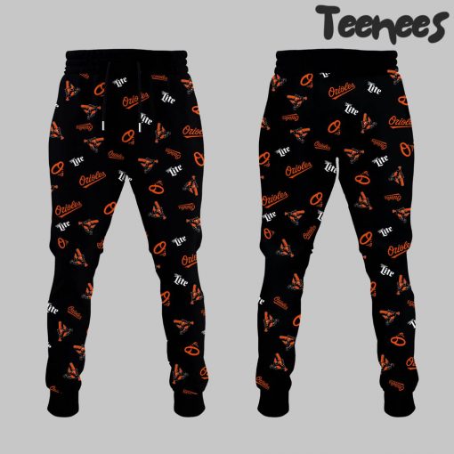 Baltimore Orioles Combo Hoodie Pants Cap