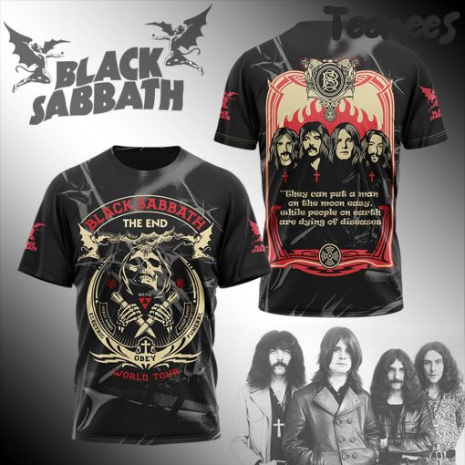 Black Sabbath Band World Tour T-Shirt