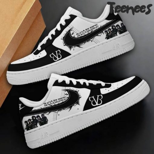 Black Veil Birds Air Force 1 Shoes