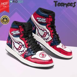 Boston Red Sox Baseball Red Sox Nation Air Jordan 1 Shoes