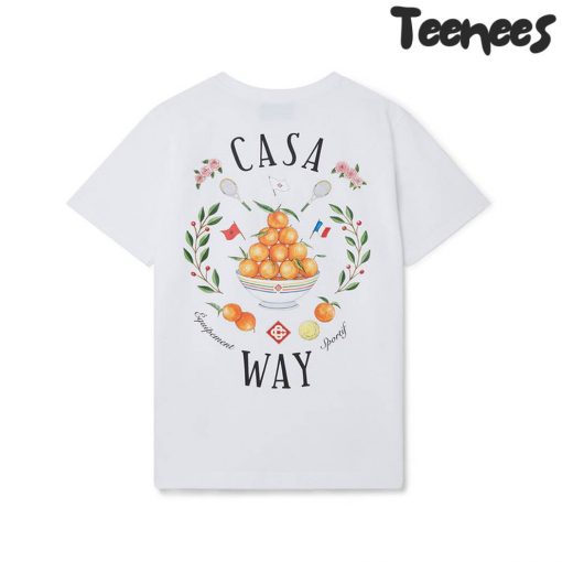 Casablanca Casa Way White T-Shirt