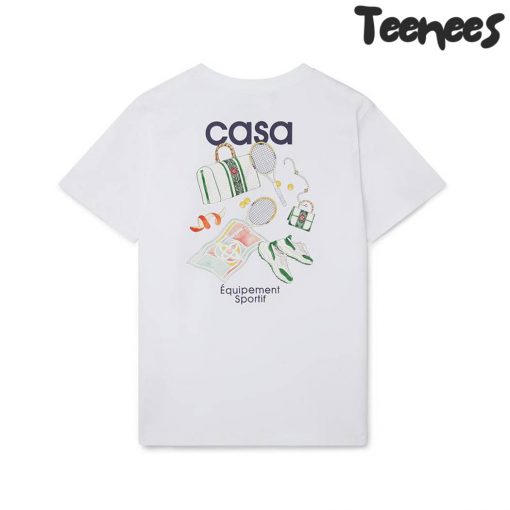 Casablanca Equipement Sportif White T-Shirt