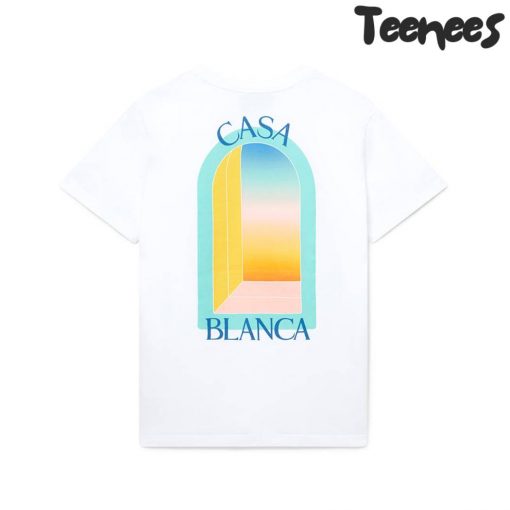 Casablanca L’Arc Colore White T-Shirt