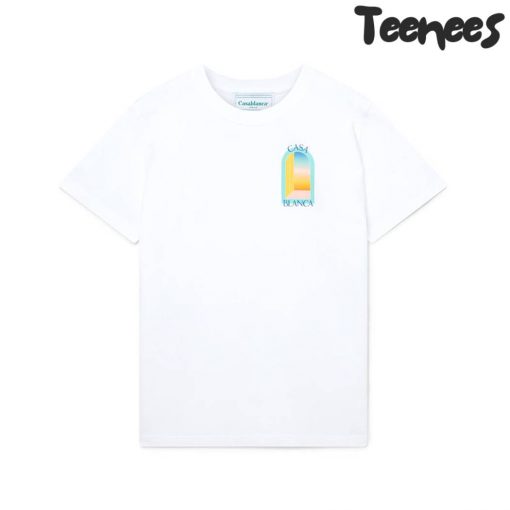 Casablanca L’Arc Colore White T-Shirt