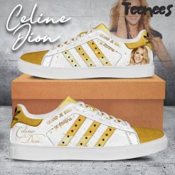 Celine Dion Gold Stan Smith Shoes