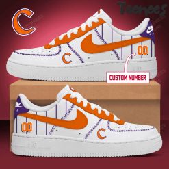 Clemson Tigers baseball Air Force 1 Shoes