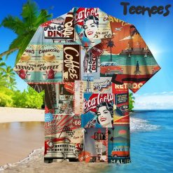 Coca Cola Summer Hawaiian Shirt