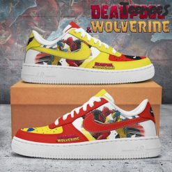 Deadpool x Wolverine Air Force 1 Shoes