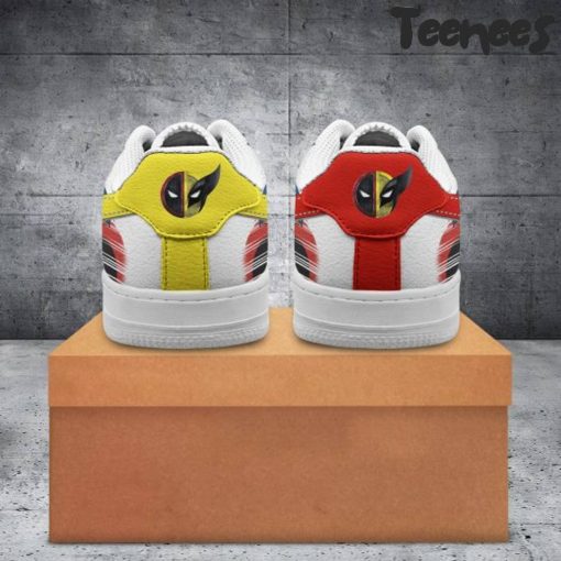 Deadpool x Wolverine Air Force 1 Shoes