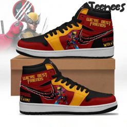 Deadpool x Wolverine We are Best Friends Air Jordan 1 Shoes